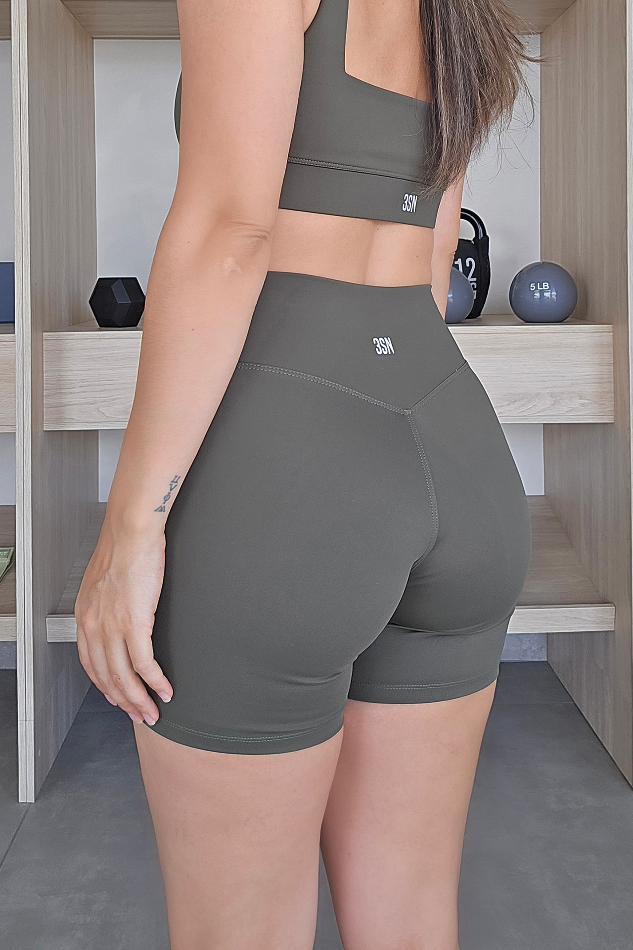 Power Up Shorts | Tela SoftFit | Compresión Ligera